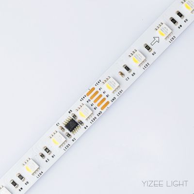 DMX512 điều khiển LED băng Dream Color 24V có thể lập trình 5050 RGB LED Strip