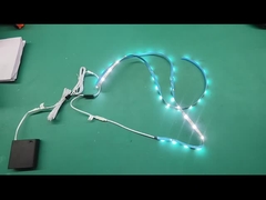 Tùy chỉnh dải đèn LED pin với đèn chiếu sáng tủ quần áo chuyển đổi từ tính