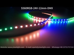 Digital RGB LED Strip DMX512 60LEDs / M 12mm 14.4W / M 5050 Dream Color Led Strip