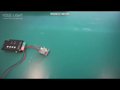 6 * 12mm Dải neon silicone IP67 Side View Ra90 Silicone Extrusion LED Neon Flex